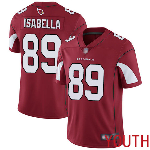 Arizona Cardinals Limited Red Youth Andy Isabella Home Jersey NFL Football #89 Vapor Untouchable